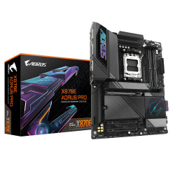 Scheda madre gigabyte x870e aorus pro nero [x870e aorus pro]