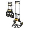 Carrello pieghevole stanley in alluminio 70kg nero/giallo [sxwt-ft501-sp]