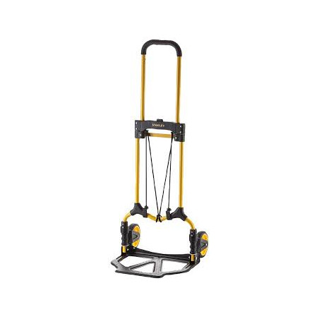 Carrello pieghevole stanley in acciaio 70kg nero/giallo [sxwt-ft580-sp]