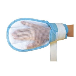 Guanto protettivo timago per il paziente l blu/bianco [2510]