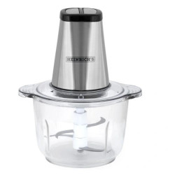 Tritatutto elettrico heinrich's hmz 8850 g 2l 500w argento/grigio