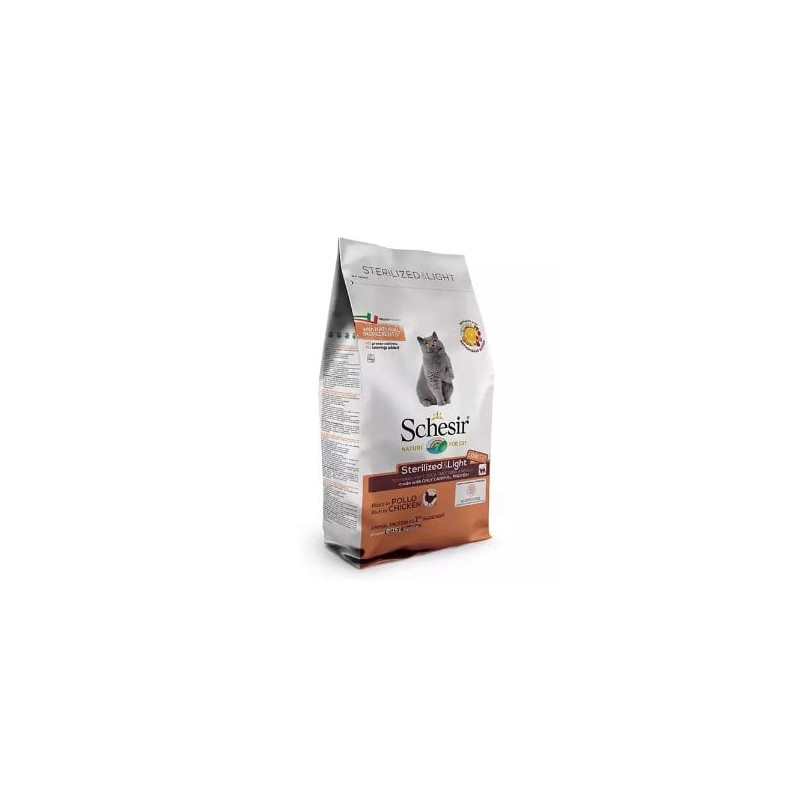 Cibo secco per gatti agras pet foods schesir adult sterilized &