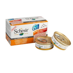 Cibo umido per gatti agras pet foods schesir filetti di pollo con