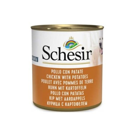 Cibo umido per cani agras pet foods shesir pollo con patate in gelatina
