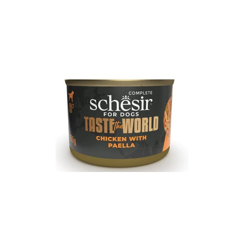 Cibo umido per cani agras pet foods schesir taste the world pollo