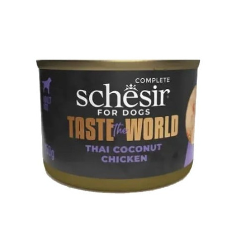 Cibo umido per cani agras pet foods schesir taste the world chicken