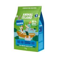 Mangime animal island super salmone per cani 3kg