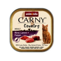 Mangime animonda carny country manzo agnello + fagiano per gatti