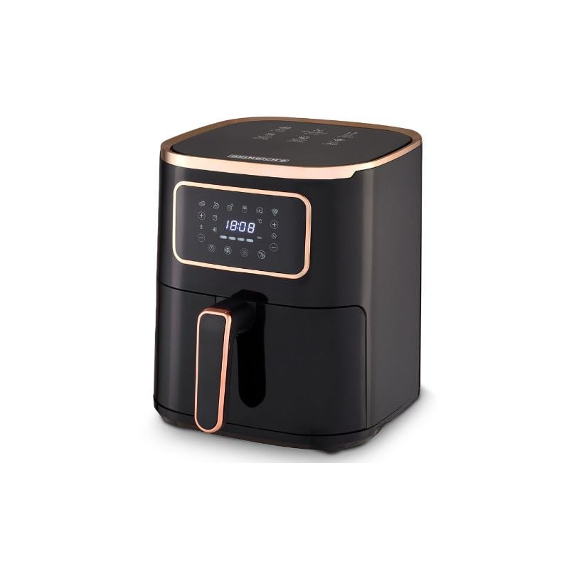 Friggitrice ad aria calda heinrich's senza olio 5l 1450w nero