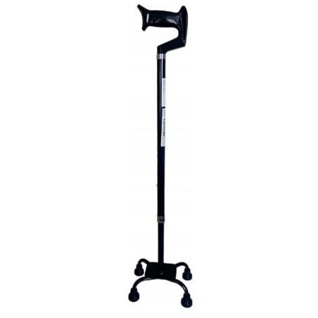 Bastone per sedia a rotelle mobilex da 66cm a 88cm/carico 100kg/nero