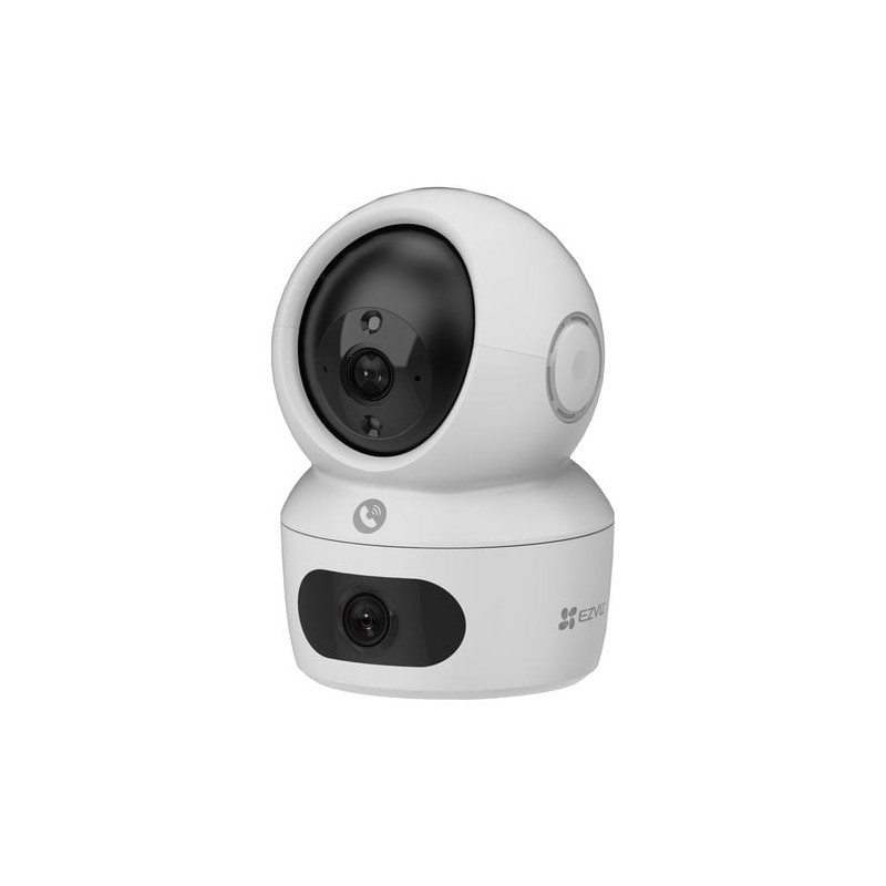 Telecamera ip ezviz h7c dual lens (4mp+4mp) wifi 2k da interno bianco