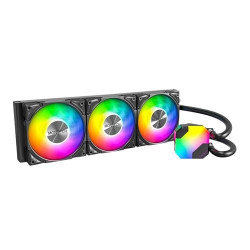 Dissipatore cpu a liquido montech hyper flow argb aio 360mm nero