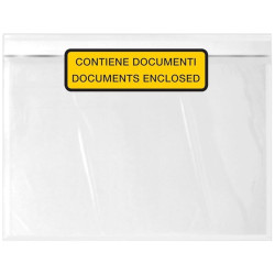 Portadocumenti willchip cf100 trasparente 100 buste [240180100r]