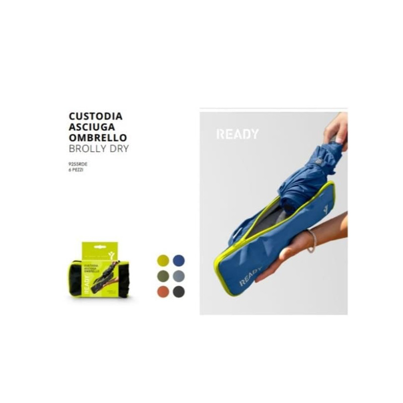 Custodia in tempo cf6 brolly col. per ombrello assortiti [9255rde]