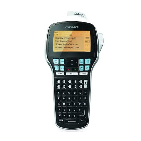 Etichettatrice portatile dymo labelmanager 420p nero [s0915440a]