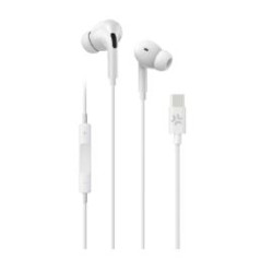 Auricolari celly procompact2 usb-c 1.2m bianco [pc2usbcearpin]