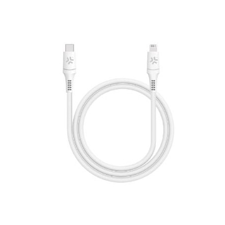 Cavo celly procompact2 usb-c lightning 60w 1m bianco [pc2usbclightwh]