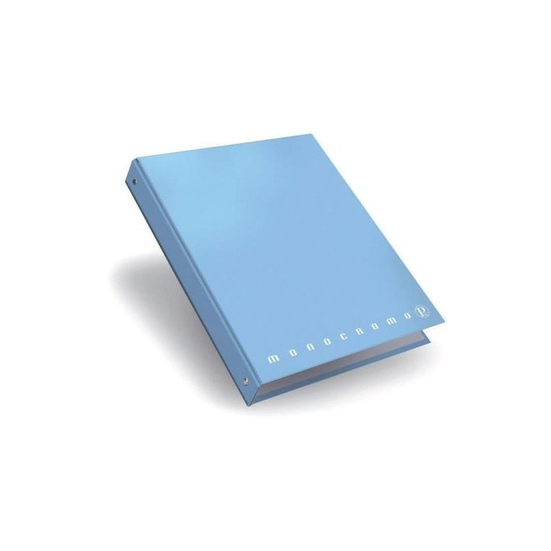 Raccoglitore ad anelli pigna 4 anelli 30mm monocromo a4 26x32x4cm