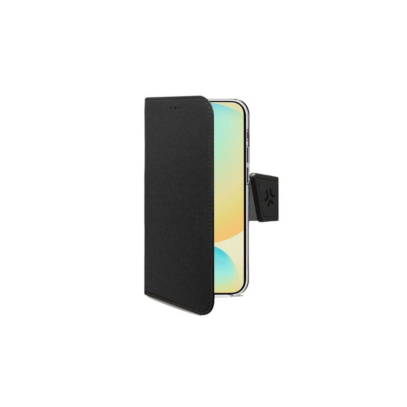 Custodia celly wally per galaxy s24 fe 7 45cm nero [wally1106]