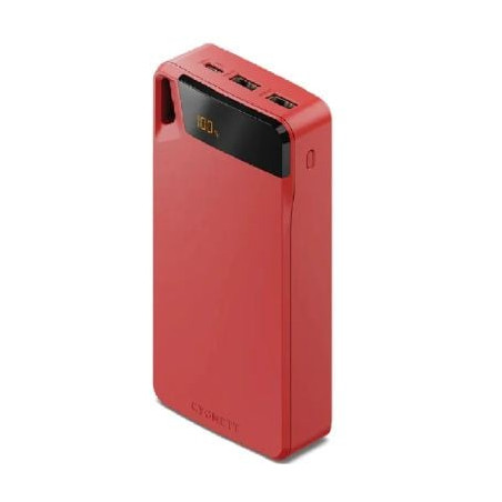 Power bank cygnett boost 20k usb-c da 3/15w rosso [cy4753pbche]