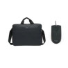 Borsa + mouse usb nilox polyester per notebook 15.6'' nero