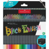 Astuccio cartone faber-castell 116411 matite colorate triangolari