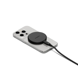 Caricabatterie cygnett chargepuck qi2 magnetico wireless usb tipo