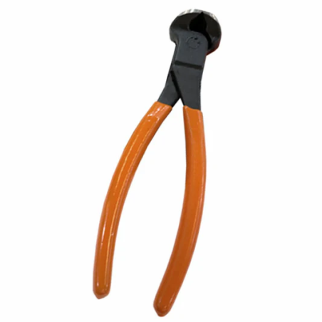 Tronchese alte 11837 taglio frontale 200 m/ci pvc nero/arancione