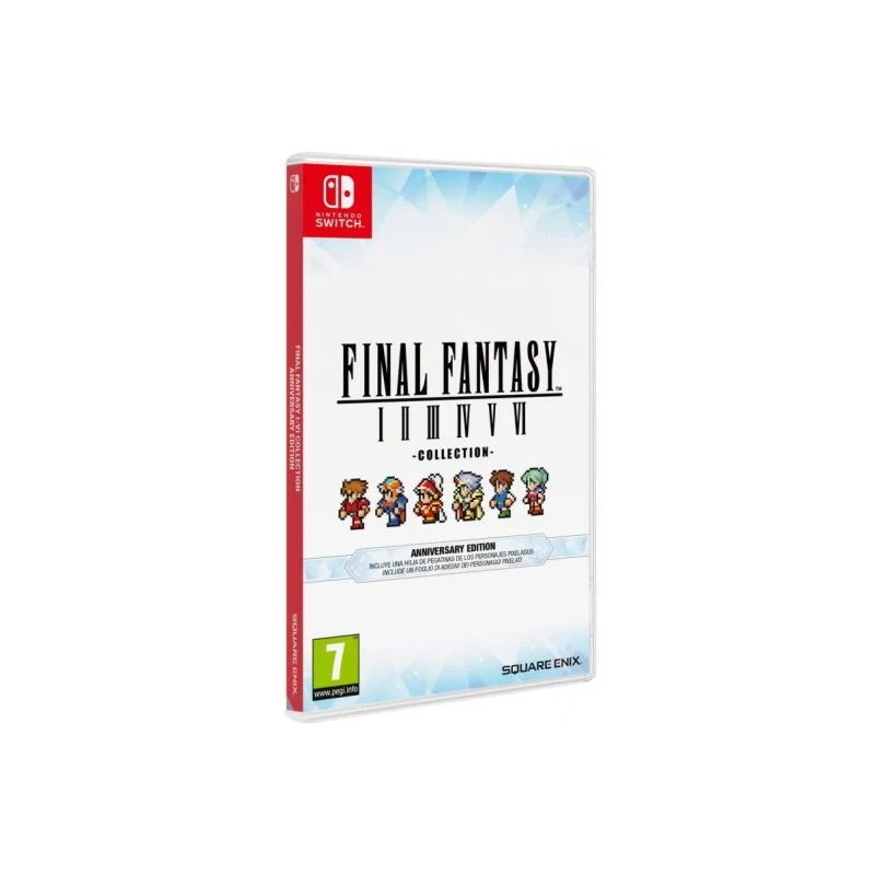 Videogioco square enix final fantasy i vi pixel remaster collection