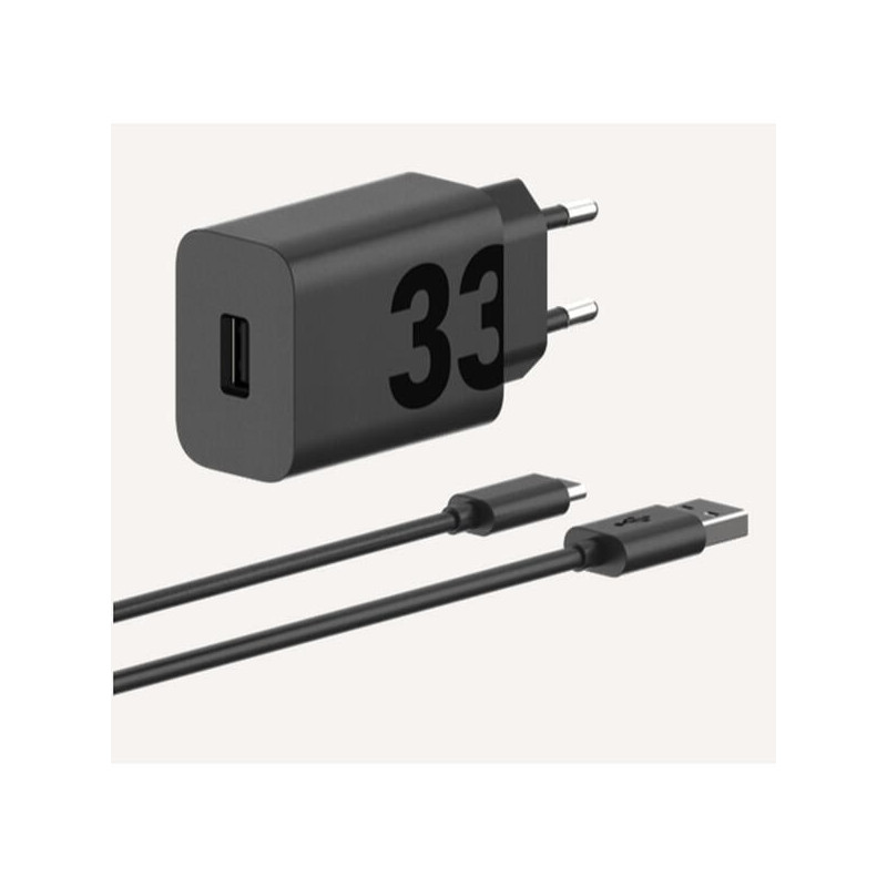 Caricabatterie motorola turbopower 33w usb-c-c nero [pg38c06448]