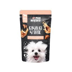 Cibo umido per cani pan miesko vitello con coniglio in salsa 150g