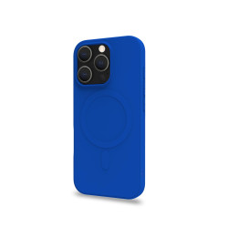 Custodia celly cromomag per apple iphone 16 pro blu [cromomag1113bl]
