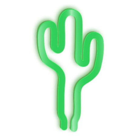 Sagoma luminosa t-tex tsl-ns-cc serie neon cactus lampada