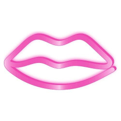 Sagoma luminosa t-tex tsl-ns-lp serie neon labbra lampada