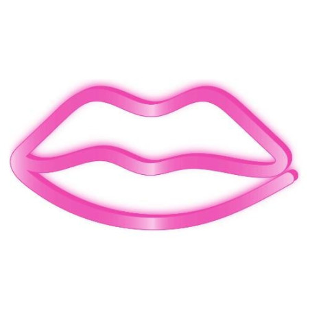 Sagoma luminosa t-tex tsl-ns-lp serie neon labbra lampada