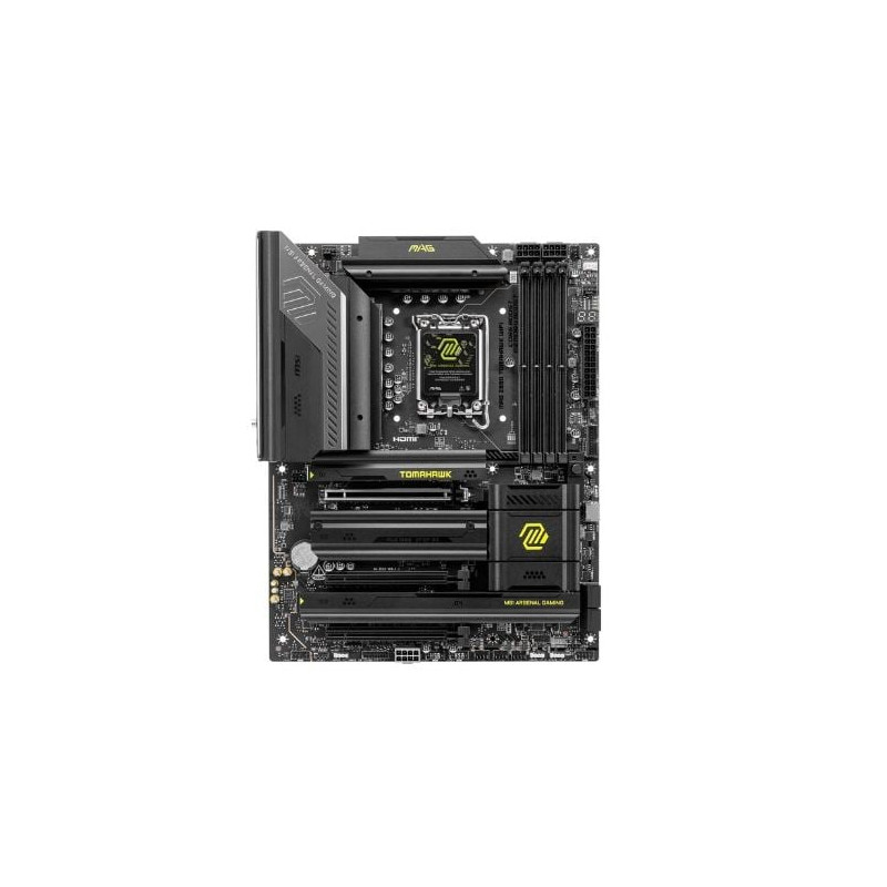 Scheda madre msi mag z890 tomahawk wifi atx 4xddr5 giallo/nero [magz890tomahawkwifi]