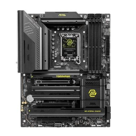 Scheda madre msi mag z890 tomahawk wifi atx 4xddr5 giallo/nero [magz890tomahawkwifi]