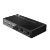 Switch hdmi lindy kvm 4k60 2 porte nero [32809]