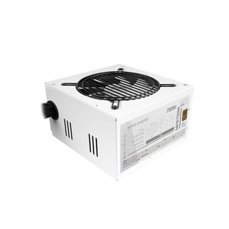 Alimentatore 750w mars gaming mpb750 80+ bronze bianco