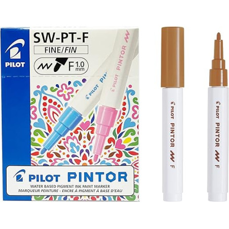 Pennarello a pigmenti pilot pintor marrone [002326]