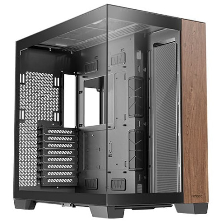 Caso antec c8 wood full tower atx/matx legno/nero [0-761345-10079-3]