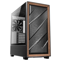 Case antec flux midi-tower atx/matx legno/nero [0-761345-10133-2]