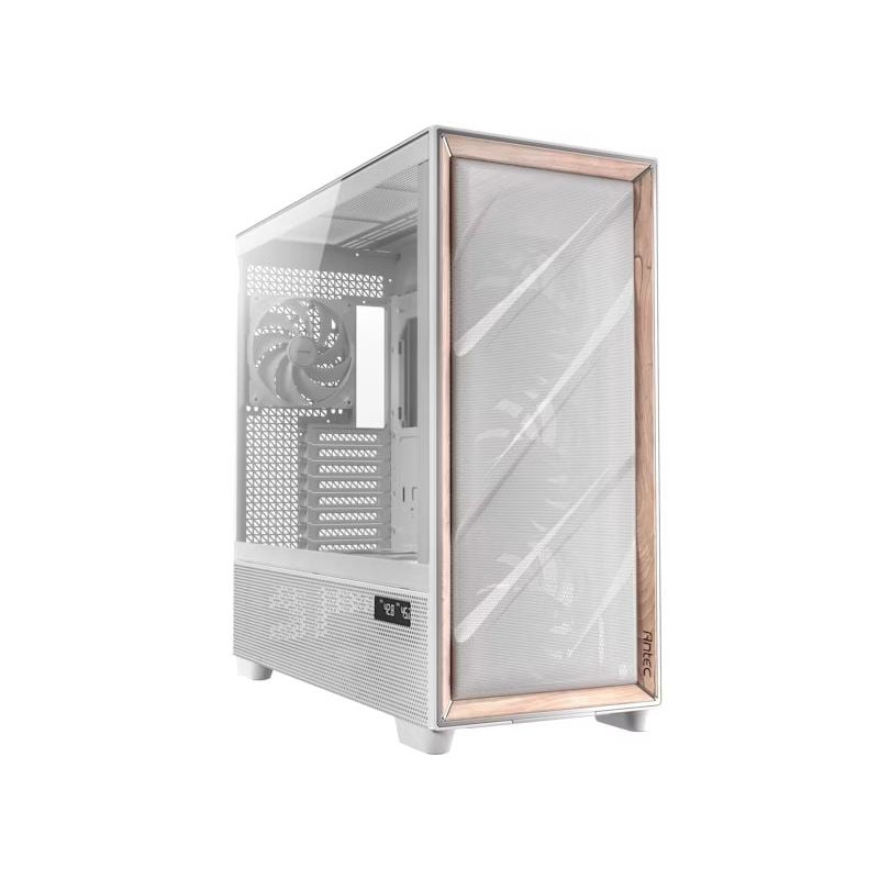 Case antec flux pro full tower atx/matx bianco [0-761345-10156-1]
