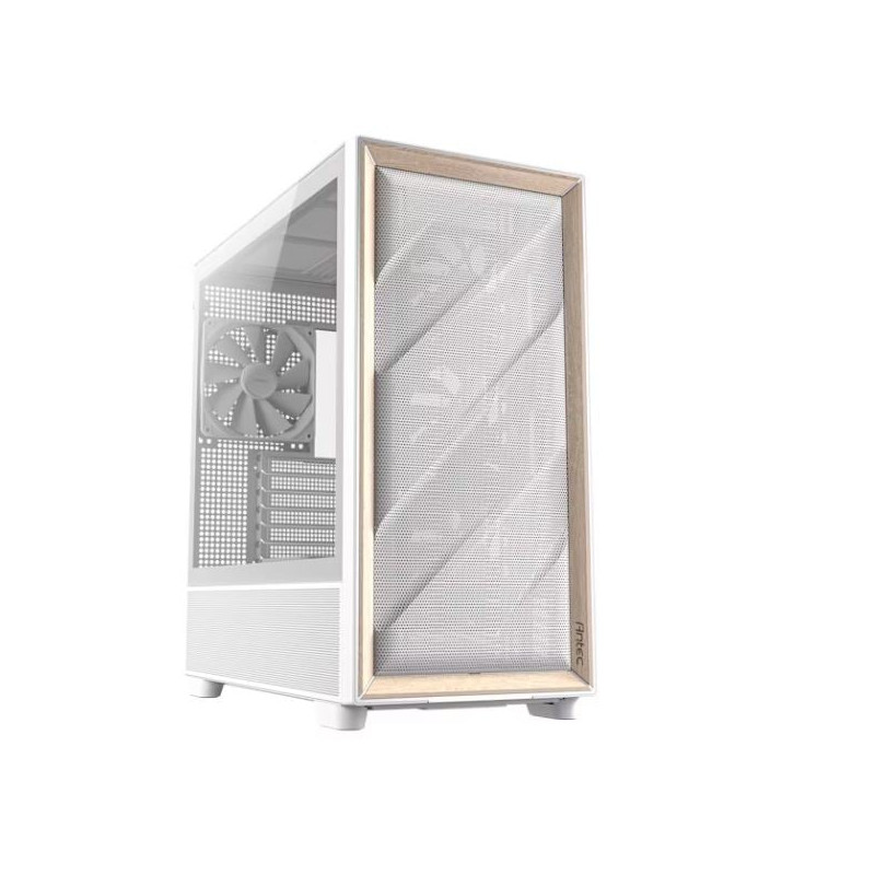 Case antec flux midi-tower atx/matx bianco [0-761345-10134-9]