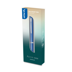 Penna a sfera pilot acro 1000 premuim m blu [011252]