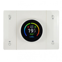 Cronotermostato ave whitek t44 wifi bianco