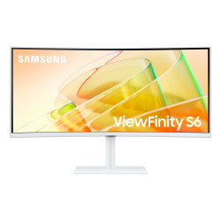Monitor led 32" samsung s34c65t ultrawide quad hd 3440x1440p/5ms/classe