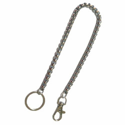 Portachiavi anello duemme catena argento 12pz [25590/q]