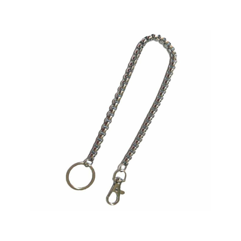 Portachiavi anello duemme catena argento 12pz [25590/q]