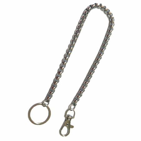 Portachiavi anello duemme catena argento 12pz [25590/q]